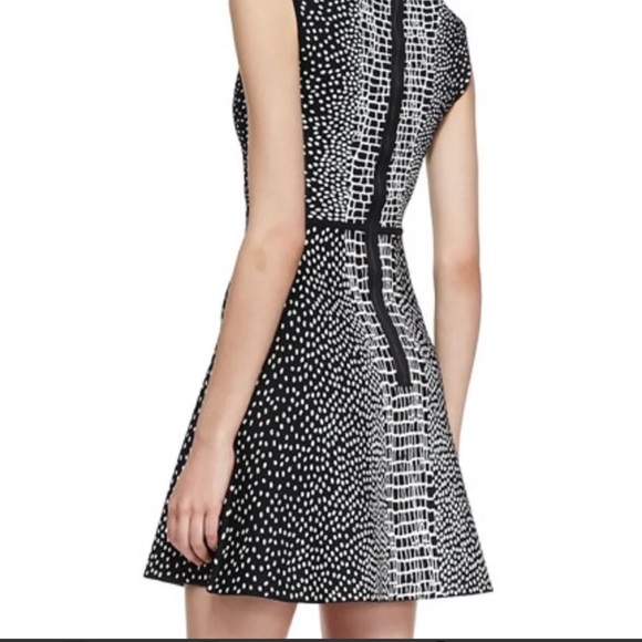 BCBG “Dina” Dress, Flattering Scuba Material - Picture 5 of 6